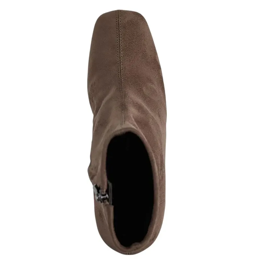 DKNY Women's Cavale Stretch Booties Mushroom Size 8 1/2